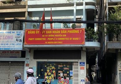 Thiết kế UBND Phường 7, Quận 10, Tp.HCM